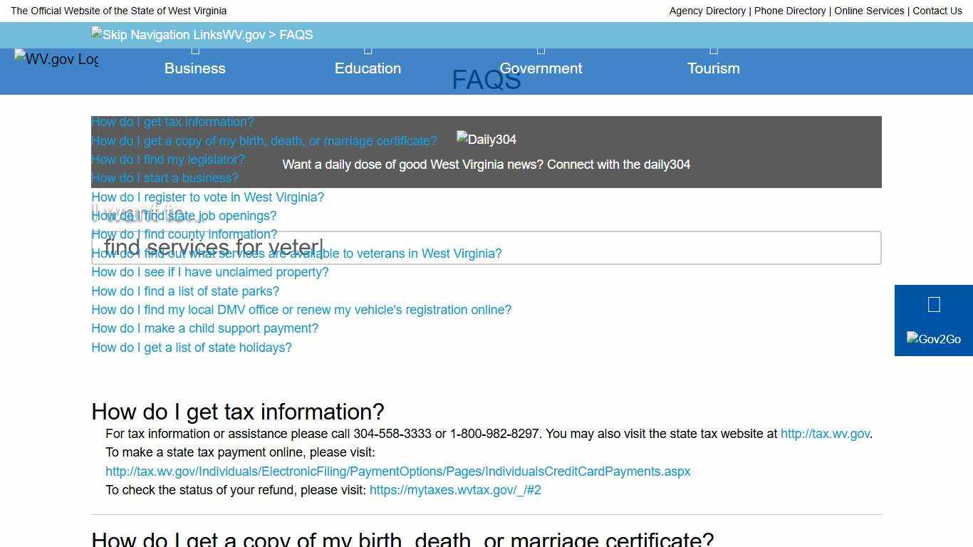 State of West Virginia